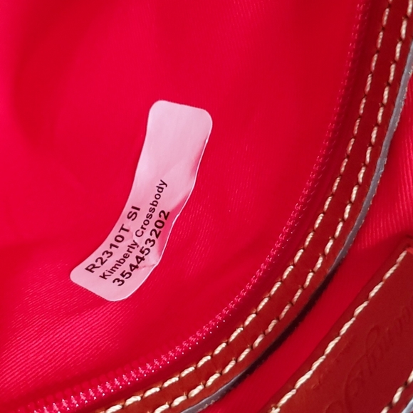 SOLD-Dooney and Bourke Kimberly Orange Crossbody - Picture 16 of 16